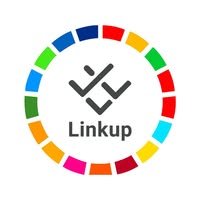 The official Linkupmart logo, showing two interlocking checkmarks that symbolize connection and trust, encircled by the vibrant colors of the UN Sustainable Development Goals (SDG).