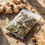 Premium Ginger Leaf Tea / Mild & Soothing Herbal Tea - Image 3