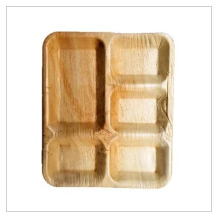Areca Partitioned Plate – Eco-Friendly & Biodegradable Meal Plates | 100% Natural Palm Leaf