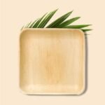 Areca Square Plate – Eco-Friendly & Biodegradable Dinner Plates | 100% Natural Palm Leaf