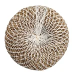 Natural Coconut Coir Scrub Brush – Eco-Friendly Round Kitchen Cleaning Scrubber - Image 2